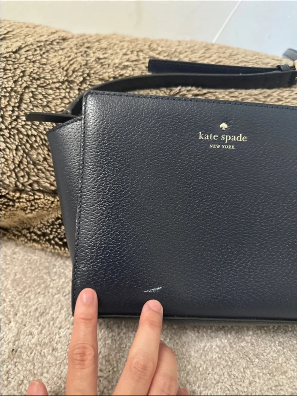 Kate Spade Navy Blue Crossbody Bag